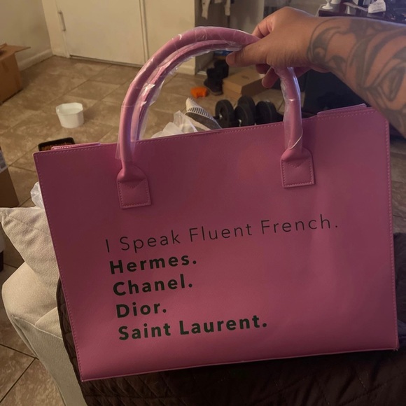 I Speak Fluent French Tote Bag - Picture 1 of 4